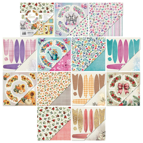 Tonic Studios Dimensions Seasonal Wreath Full Collection - DB06