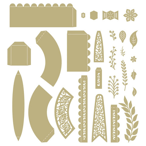 Tonic Studios Dimensions Seasonal Wreath Full Collection - DB06