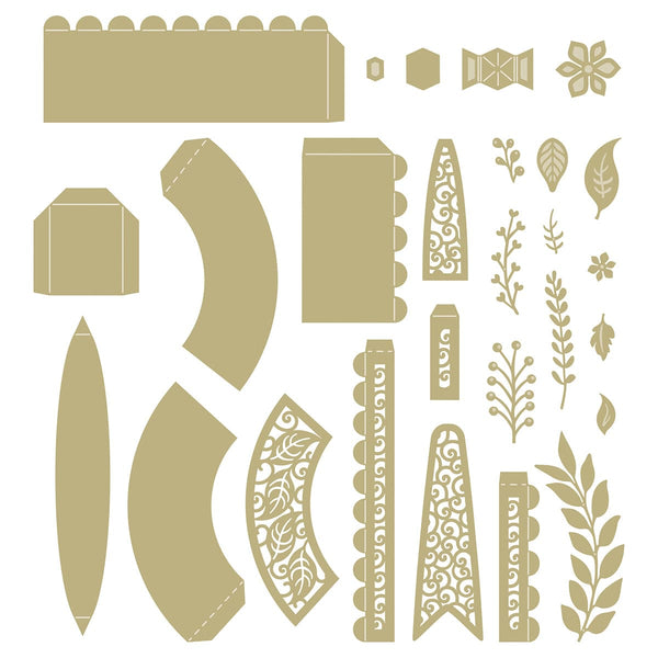 Tonic Studios Dimensions Seasonal Wreath Full Collection - DB06