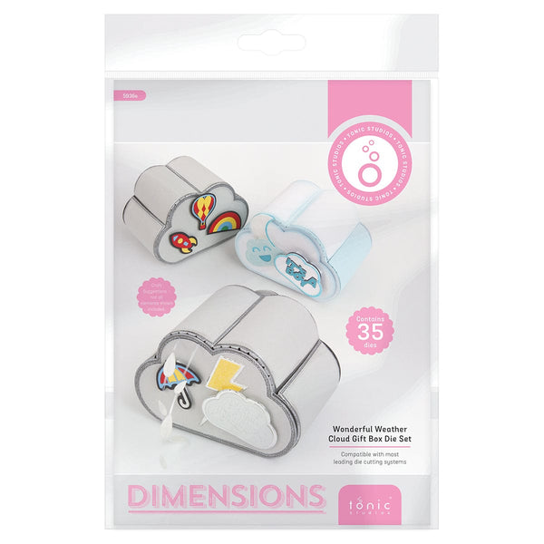 Wonderful Weather Cloud Gift Box Die Set