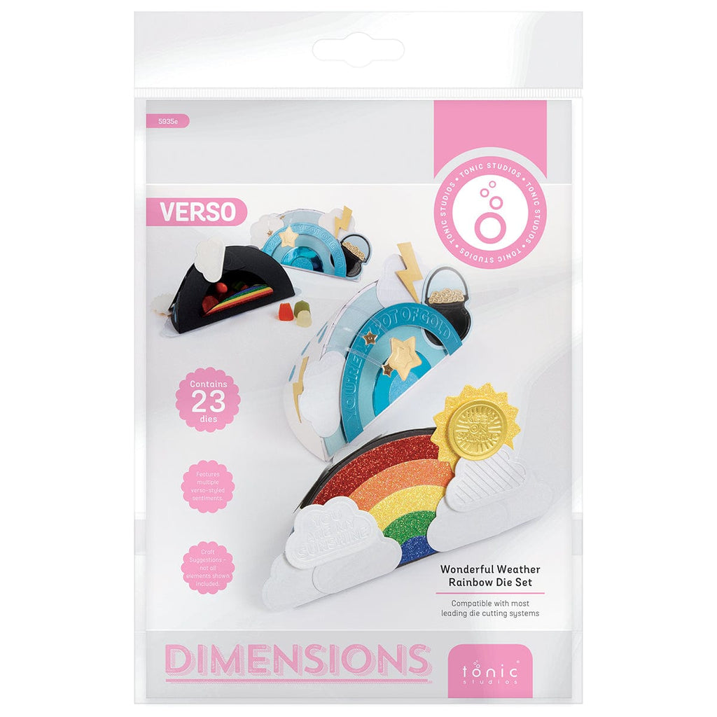 Wonderful Weather Rainbow Gift Box Die Set