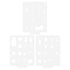 Tonic Studios Stencils A Very Festive Fayre 3 Stencil Set - 5558e