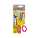 Load image into Gallery viewer, Tonic - Scissors - Kushgrip Kids (Blunt Tip) Yellow/Pink - 431/120e