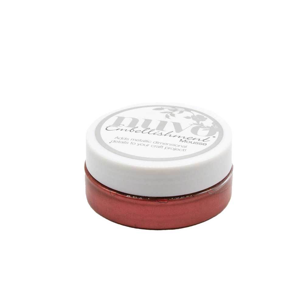 Nuvo - Embellishment Mousse - Antique Red - 1408N