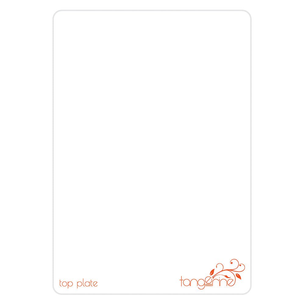 Tonic - Tangerine - White Top Plate - 143e