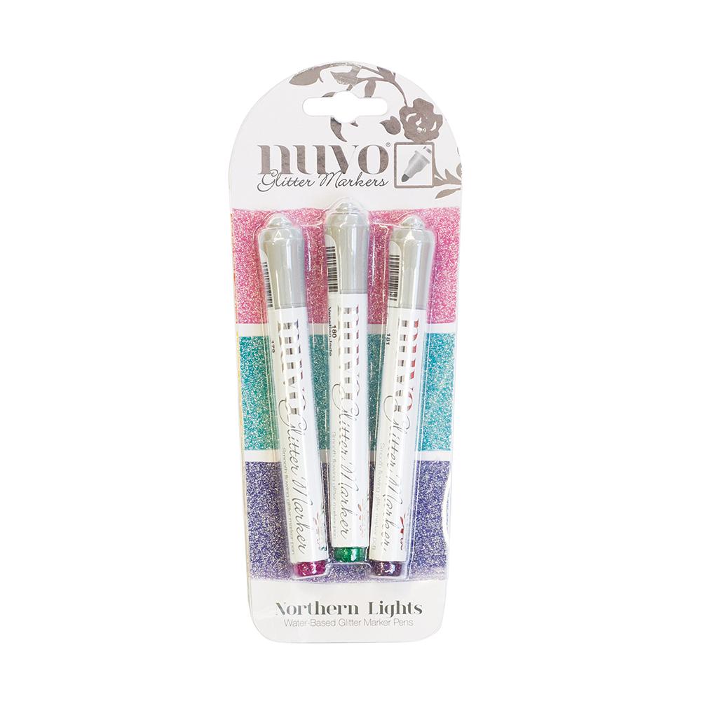 Nuvo - Glitter Markers - Northern Lights - 171n - tonicstudios