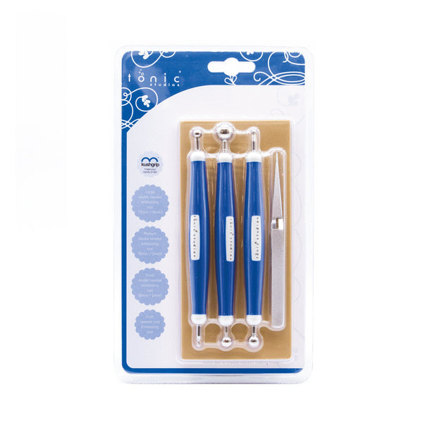 Tonic Tools Floral Crafters Embossing Tool Set