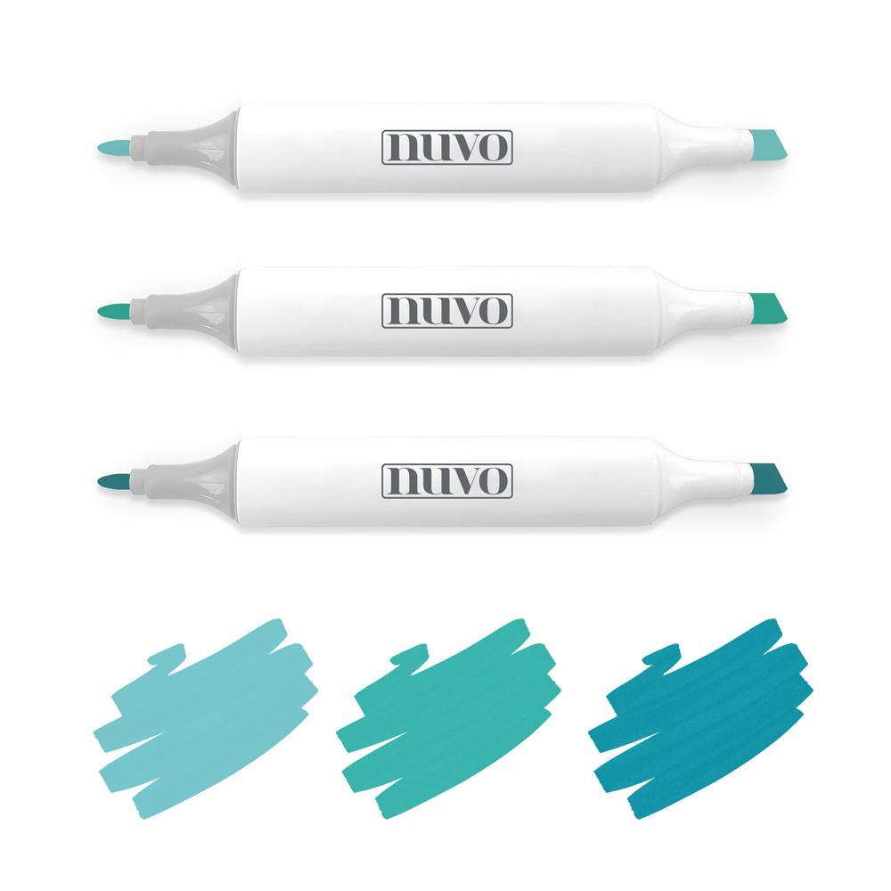 Nuvo - Single Marker Pen Collection - Aqua Spray - 360N – Tonic Studios USA