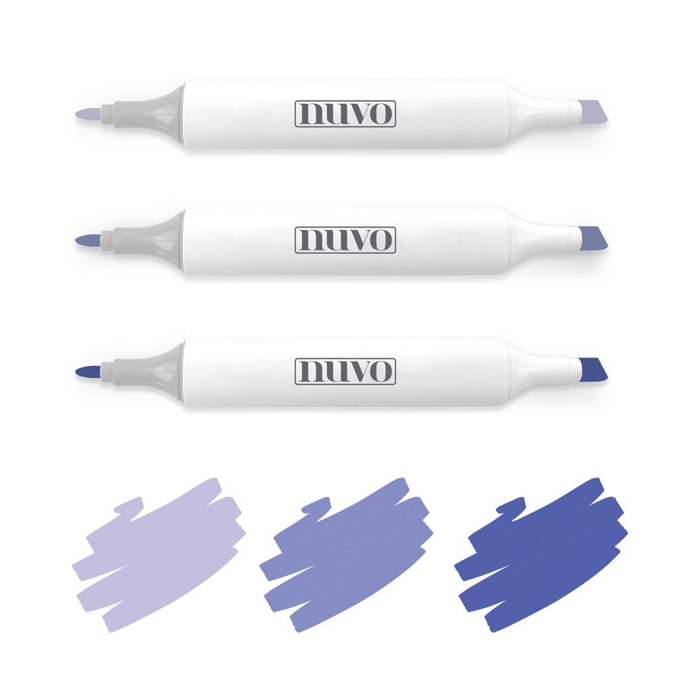 Nuvo - Alcohol Marker Pen Collection - Palma Violets - 328n