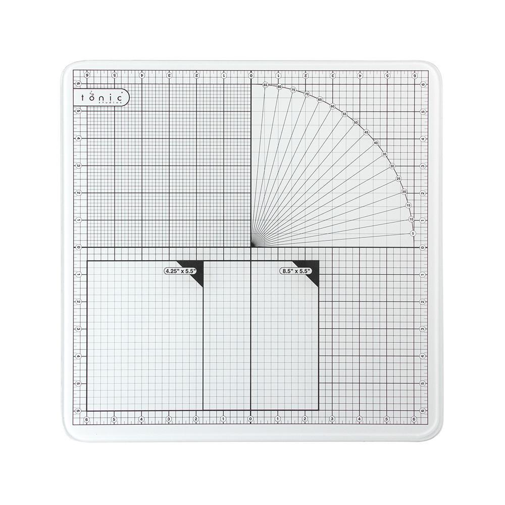 Tonic Studios - Surfaces - Glass Cutting Mat 12" x 12" - 350e / 465 - tonicstudios