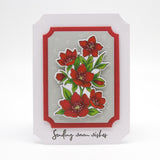 Load image into Gallery viewer, Stamp Club - Christmas Rose - Stamp &amp; Die Set - SC12