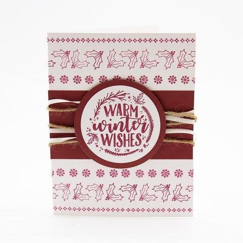 Tonic Studios - Warm Winter Wishes - Showcase Stamp Set - 4629E