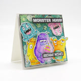 Load image into Gallery viewer, Stamp Club - Little Monsters - Stamp &amp; Die Set - SC13