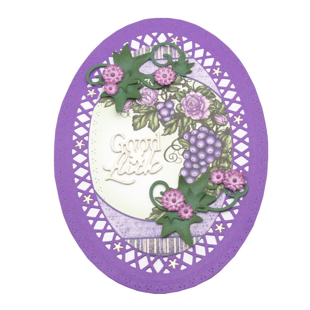 Tonic Studios - Intricate Oval & Ivy Die Set Collection - DB087