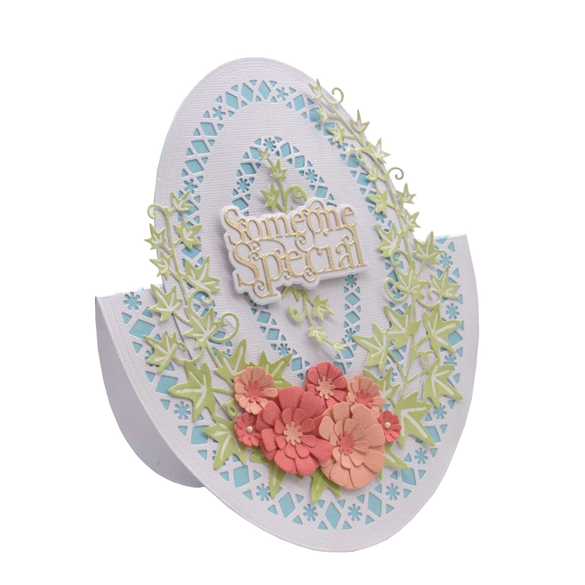 Tonic Studios - Intricate Oval & Ivy Die Set Collection - DB087