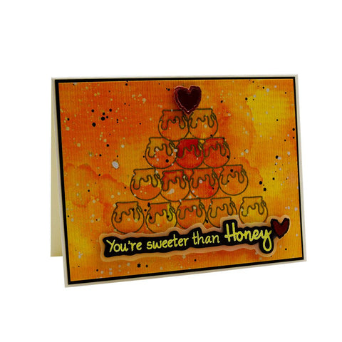 Stamp Club - Hungry Honey Bears - Stamp & Die Set - SC20