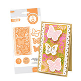 Load image into Gallery viewer, Mini Slimline Beautiful Butterfly Die Set - 5067E
