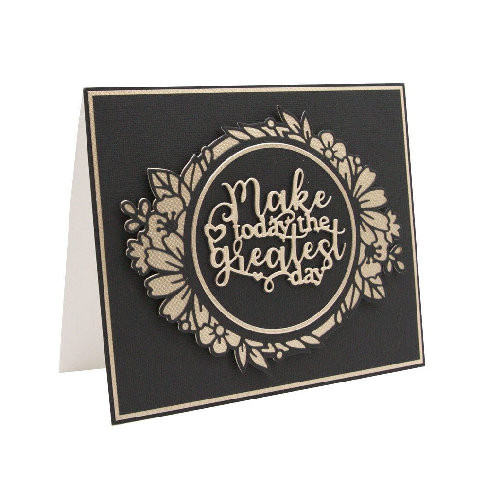 Foliage Frames & Inspiring Sentiments - Die Set Collection - DB071