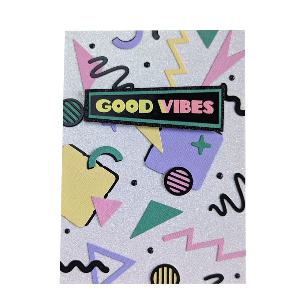 Stamp Club - Good Vibes - Stamp & Die Set - SC26