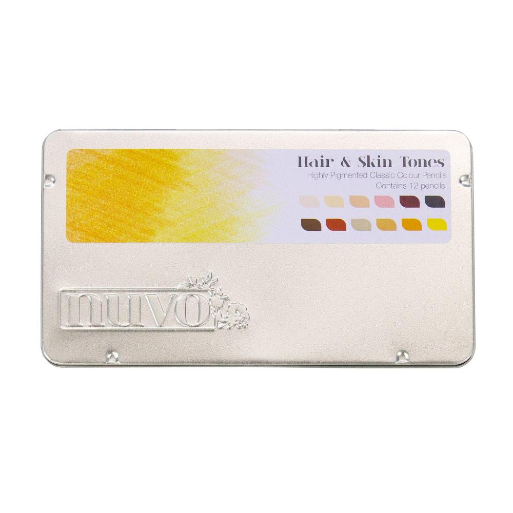 Nuvo Hair & Skin Tones Colored Pencils (12 pack) - 515N