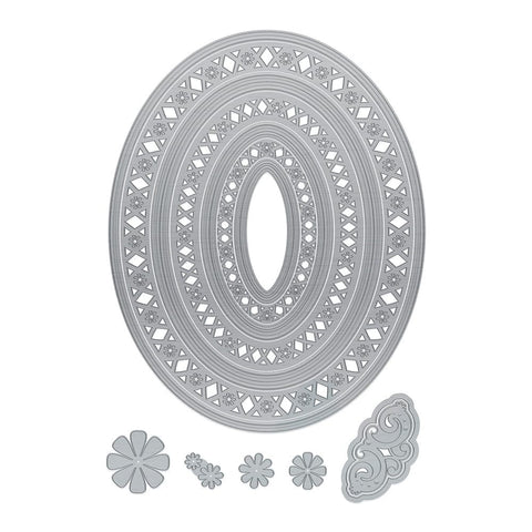 Tonic Studios - Intricate Oval & Ivy Die Set Collection - DB087 - Default Title