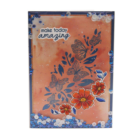 Tonic - Blossoming Bouquet Stamps & Stencils - BFM03