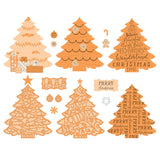 Load image into Gallery viewer, Happy Holidays Christmas Tree Die &amp; Stamp Set - 5353e