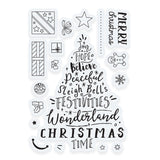 Load image into Gallery viewer, Happy Holidays Christmas Tree Die &amp; Stamp Set - 5353e