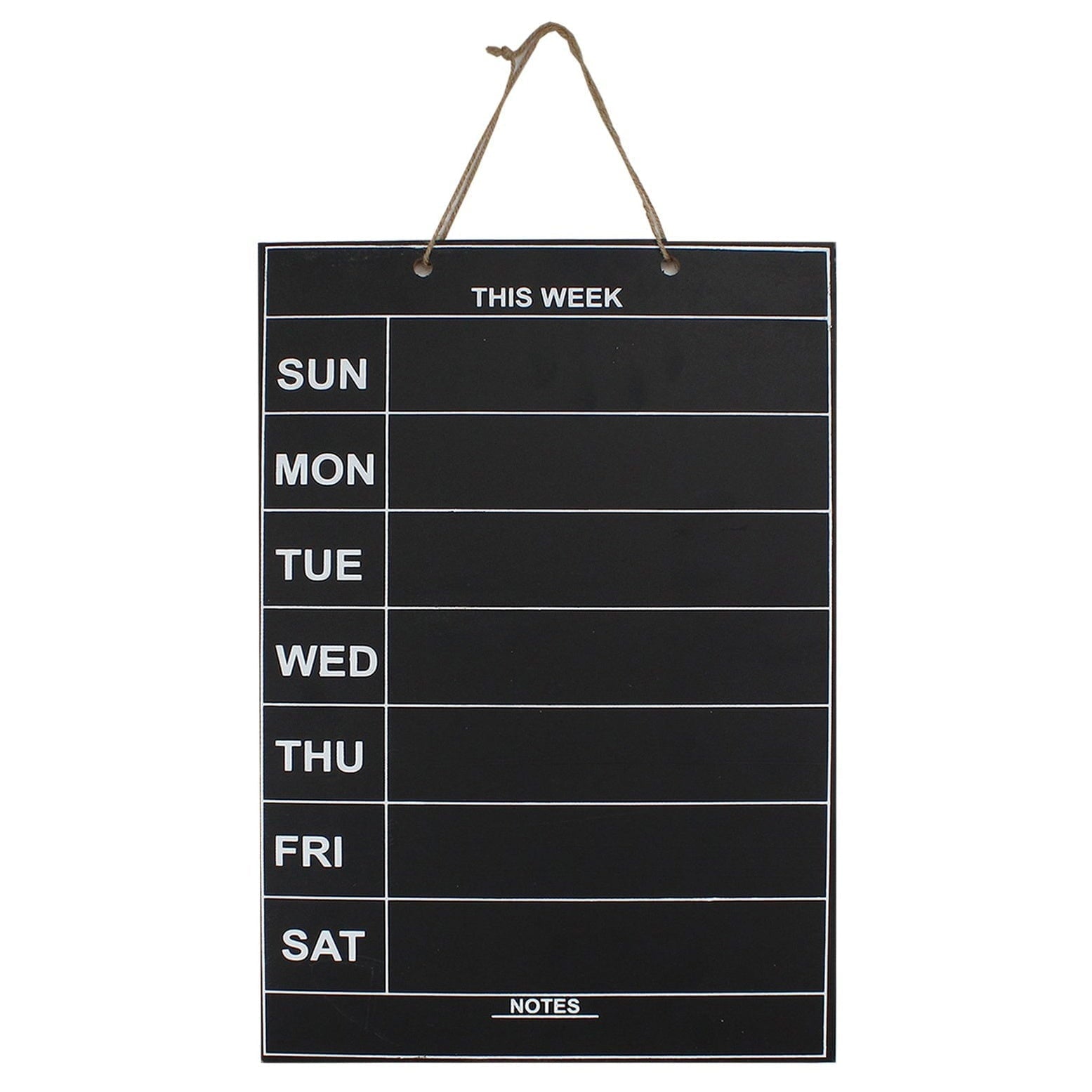 Creative Chalkboard 14"X9" 1/Pkg Weekly Planner