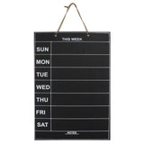 Load image into Gallery viewer, Creative Chalkboard 14&quot;X9&quot; 1/Pkg Weekly Planner