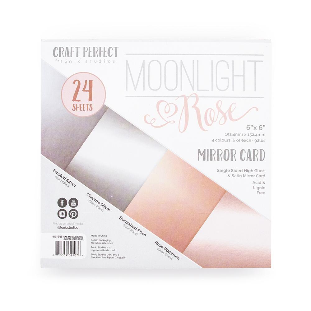 Craft Perfect - 6x6 Card Packs - Moonlight Rose - tonicstudios