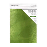 Load image into Gallery viewer, Craft Perfect - Mirror Card Gloss - Holly Green - 8.5&quot; x 11&quot; (5/PK) - tonicstudios