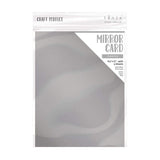 Load image into Gallery viewer, Craft Perfect - Mirror Card Satin - Frosted Silver - 8.5&quot; x 11&quot; (5/PK) - tonicstudios