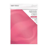 Load image into Gallery viewer, Craft Perfect - Mirror Card Satin - Pink Chiffon - 8.5&quot; x 11&quot; (5/PK) - tonicstudios