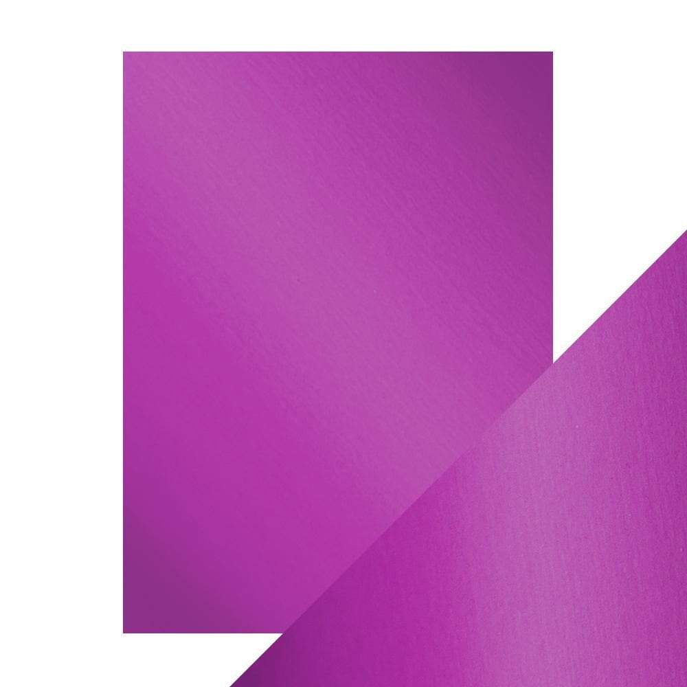 Craft Perfect Purple Mist Mirror Card - 8.5 x 11 Satin Effect -9485e