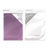 Load image into Gallery viewer, Craft Perfect - Mirror Card - Satin - Soft Amethyst - 8.5&quot;x11&quot; (5/PK) - 9495E