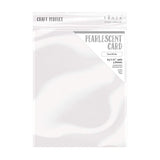 Load image into Gallery viewer, Craft Perfect - Pearlescent Card - Pearl White - 8.5&quot; x 11&quot; (5/PK) - tonicstudios