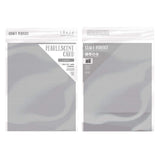 Load image into Gallery viewer, Craft Perfect - Pearlescent Card - Luna Silver - 8.5&quot; x 11&quot; (5/PK) - tonicstudios