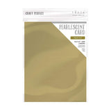 Load image into Gallery viewer, Craft Perfect - Pearlescent Card - Majestic Gold - 8.5&quot; x 11&quot; (5/PK) - 9530E - tonicstudios