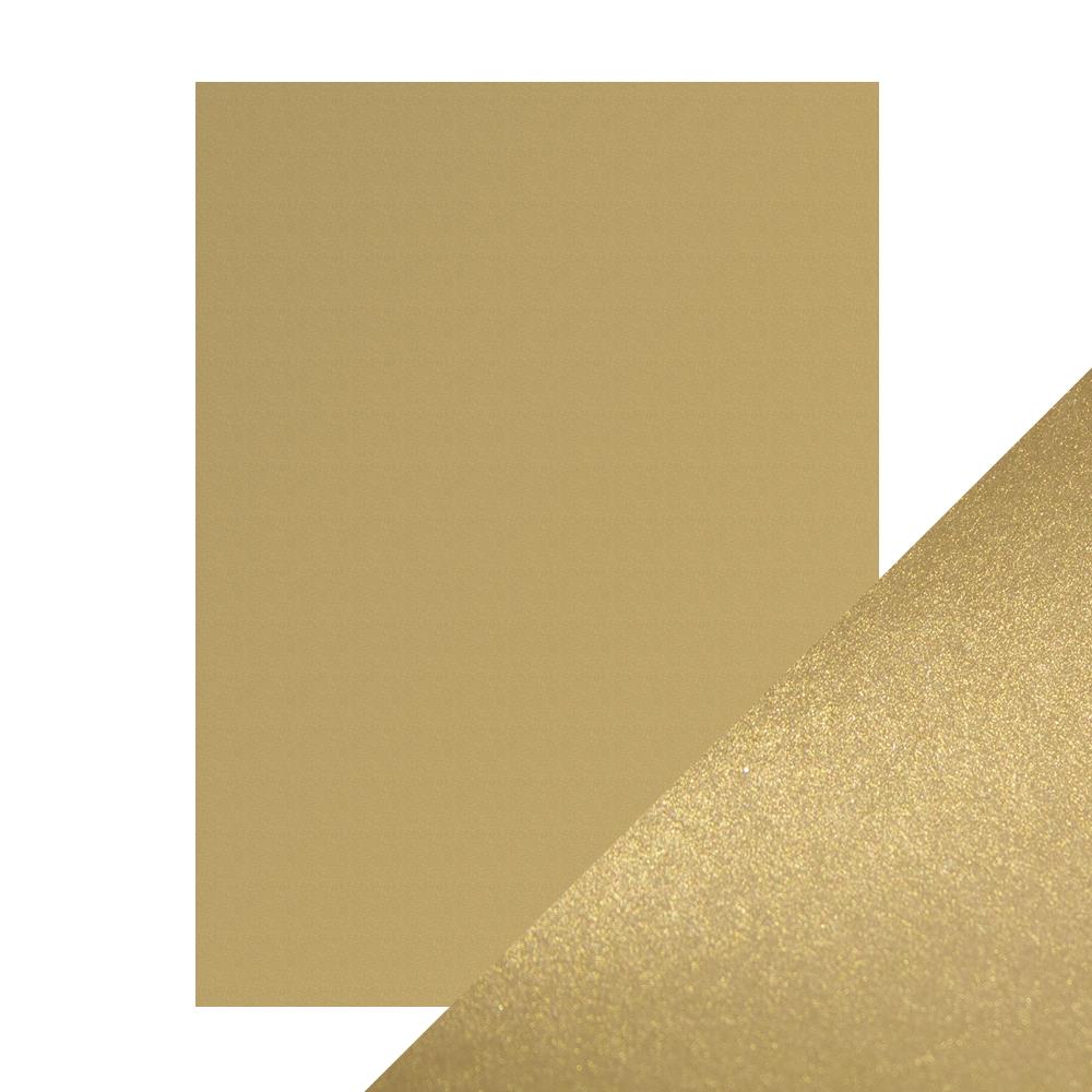 Tonic Studios - Craft Perfect Cardstock - Venetian Gold 5 sheets