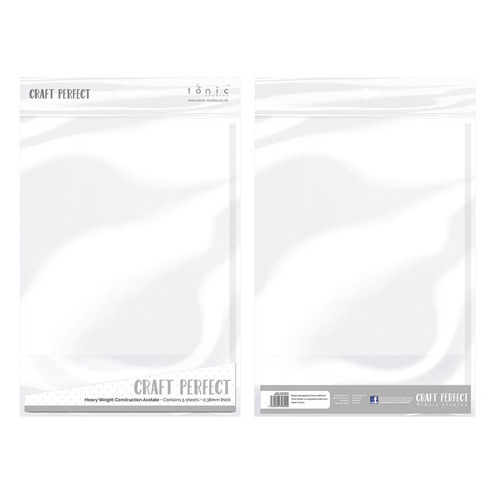 A4 Heavy Weight Construction Acetate A4 from Craft Perfect