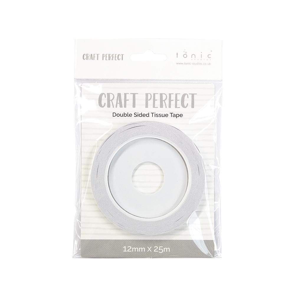 Craft Perfect Double-Sided Tissue Tape .47X27.3Yds-Clear