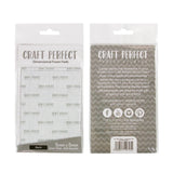 Load image into Gallery viewer, Craft Perfect - Adhesives - Dimensional Foam Pads - Black - 5mmx5mm Squares - 609 Squares - 9753e