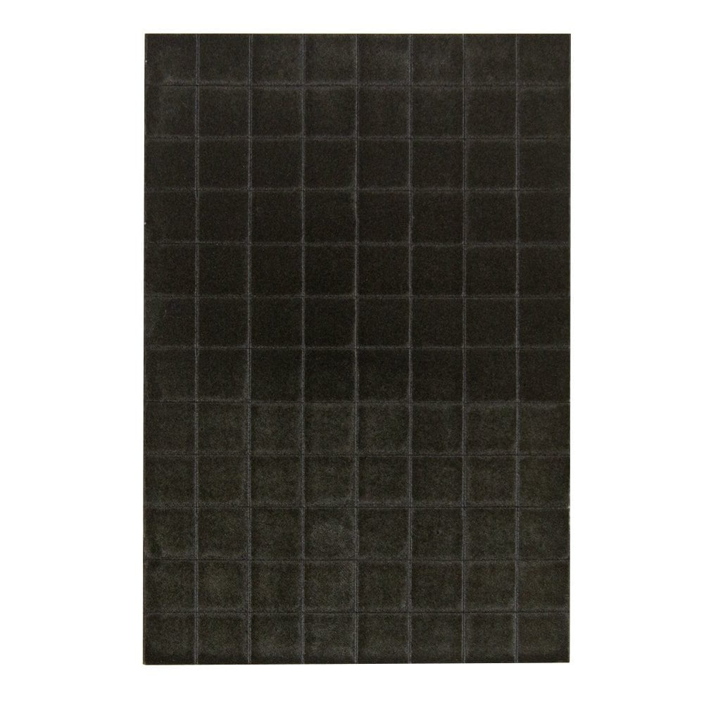 3D Foam Squares Black Small Multi-Pack 10pks