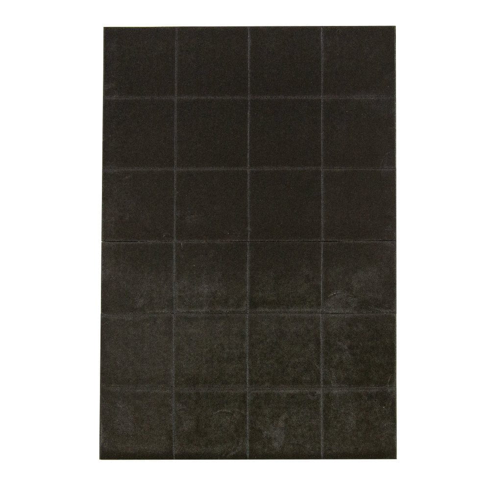  Black Glitter Sparkle Tissue Paper Squares, 24 Sheets