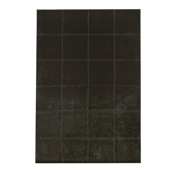 Craft Perfect - Adhesives - Dimensional Foam Pads - Black - 25mmx25mm Squares - 24 Squares - 9755e