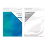 Load image into Gallery viewer, Craft Perfect - Iridescent Mirror Card 8.5&quot;x11&quot; - Tidal Wave - (5/PK) - 9786e