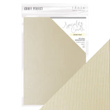 Load image into Gallery viewer, Craft Perfect - Speciality Card - Double Cream - 8.5&quot;x11&quot; (5/PK) - 9854e