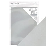 Load image into Gallery viewer, Vellum Paper - Pearled Silver - 8.5&quot;x11&quot; (10/PK) - 100GSM - 9937E