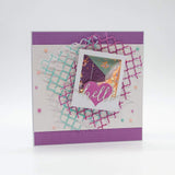 Load image into Gallery viewer, Craft Perfect - Glitter Card - Berry Fizz - 8.5&quot; x 11&quot; (5/Pk) - tonicstudios